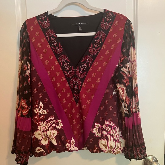 White House Black Market Tops - Multi-colored Blouse